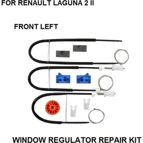 FOR RENAULT LAGUNA II 2 WINDOW REGULATOR REPAIR KIT FORNT-LEFT