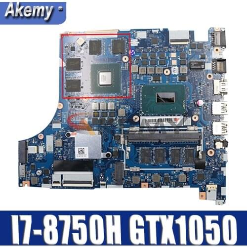 Akemy For Lenovo 330-15ICH 330-17ICH Notebook Computer Motherboard NM-B671 Motherboard CPU I7-8750H GPU GTX1050 Tested 100% Work