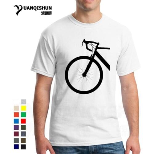 Fashion Design Bicycle Bike Design Men T-shirt 16 Colors New Summer Hot Sale Cotton Brand Casual O-neck T Shirt Streetwear Tops