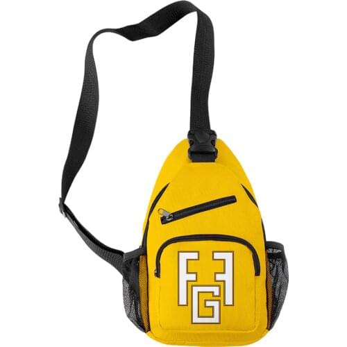 Japan Anime My Hero Academia Boys Girls Chest Bag Outdoor Sports Travel Crossbody Bag Students Teenage Streetwear Shoulder Bag