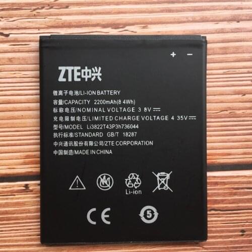 New Original 2200mAh Li3822T43P3h736044 Battery For ZTE Blade L4 A460 Smart Phone Batteries