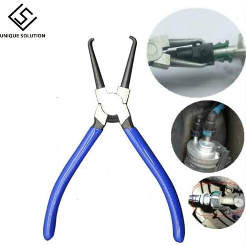 Joint Clamping Pliers Fuel Filters Hose Pipe Buckle Removal Caliper Carbon Steel Fits for Car Auto Vehicle Tools