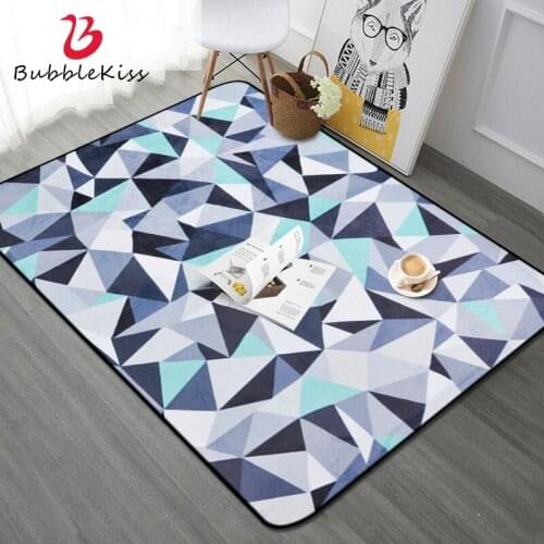Bubble Kiss Modern Home Decor Carpet Nordic Style Rugs For Living Room Carpet Colorful Geometric Pattern Bedroom Rug Customize