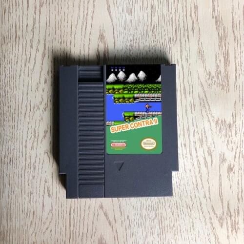 Super Contra II - 72 pins 8bit game cartridge
