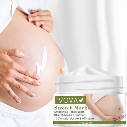 1Pcs Vova Effective Remove Pregnancy Scars Cream Stretch Marks Treatment Maternity Repair Anti-Aging Anti-Wrinkles Firming Body