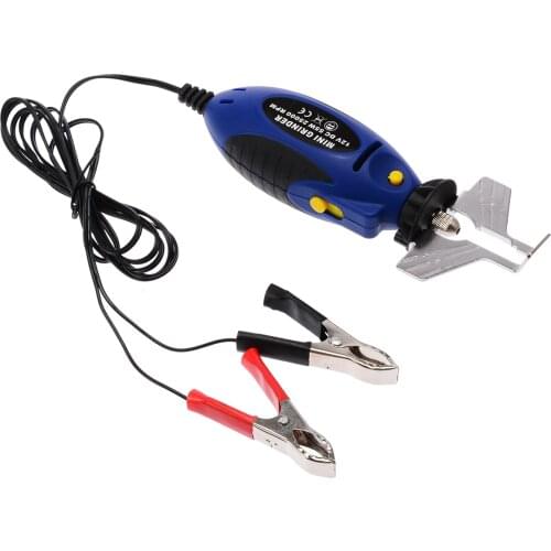 1 Set 12V 85cm x 8cm x 5cm Chainsaw Sharpener Electric Grinder Chain Saw With 3 Sizes of Grinding Stones Tools Set Chains