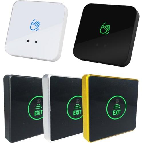 2021 New Surface Installation Contactless No Touch Infrared Lock Exit Button IR Door Release Switch