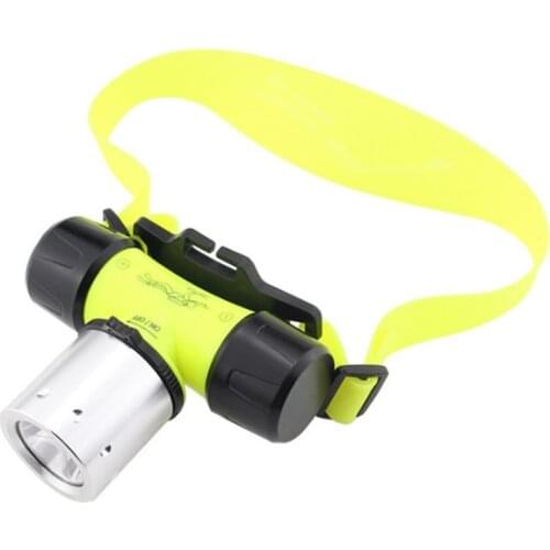50M Diving Headlight Head Flashlight 800LM XML T6 LED Waterproof Underwater Diving Light Flashlight Torch Lamp Emergency Outdoor