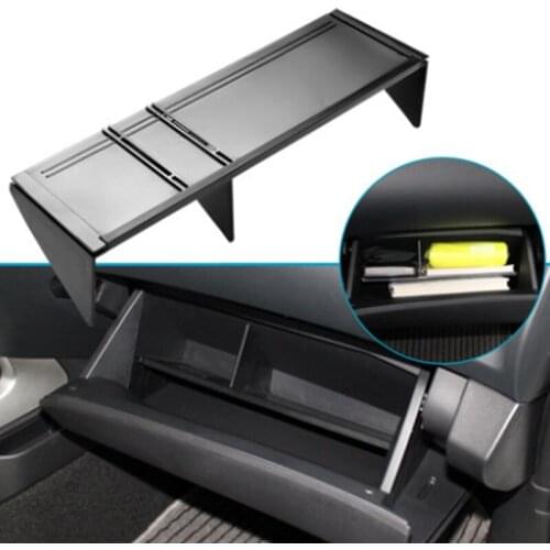 Car Co-pilot Glove Storage Box Partition For Nissan Navarra NP300/Terra Storage Box modification Accessories Decoration