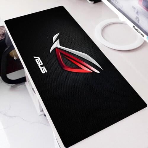 Large Gaming Mouse Pad ASUS Logo Computer Desk Mat XXL 900X400 Rubber Mousepad Mouse Keyboard Accessories Notebook Desk Mat LOL