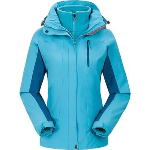 For Women Windproof Hiking Jackets Waterproof warm winter jacket