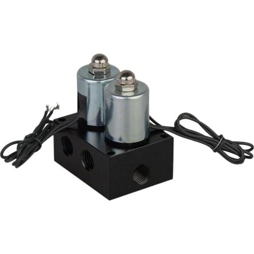 1/8" NPT Air Ride Manifold Solenoid Valve 12v Replacement Easy Use Parts