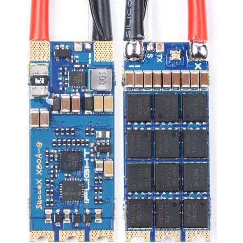 IFlight SucceX X80A 80A 2-8S BLHeli-32 bit X-Class Single ESC Supports DShot150/300/600/1200/MultiShot/OneShot for FPV