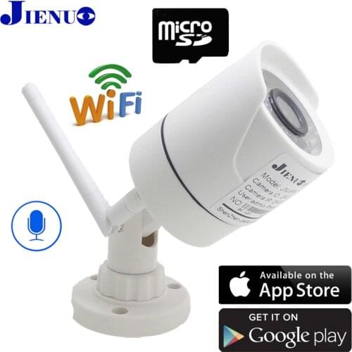 1080P 960P 720P CCTV Ip Cameras Wifi Infrared Bullet waterproo Home Wireless Surveillance video Security ipcam Audio H.264 JIENU