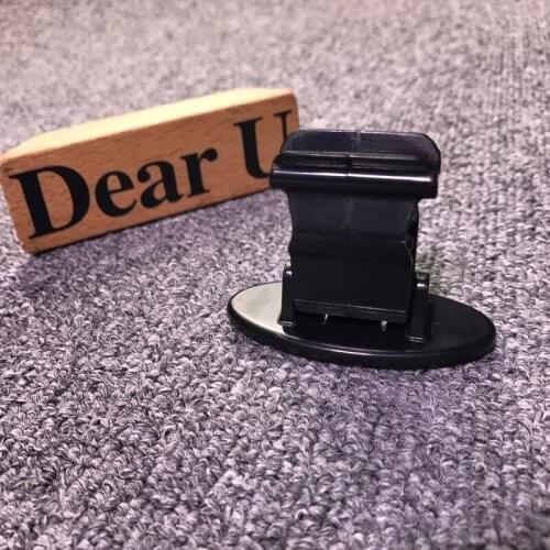 JEAZEA 1PC Multifunctional 180 Degree Rotating Car Card Glasses Ticket Holder Mount Clip Bill Gas Door Guard Card Clamp Folder