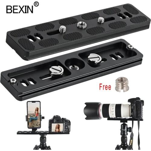 Dslr Camera Bracket Camera Base Plate Quick Release Plate Adapter Mounting Plate For Arca Swiss Camera Tripod Ball Head Clamp