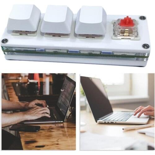 4keys Mechanical Keyboard For Gaming Drawing Switch Custom Macro Programming Keyboard DIY for MAC Windows Hot swap