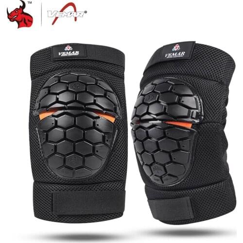 VEMAR Motorcycle Knee Pads Motocross Knee Protector Guard MTB Ski Protective Gear Kneepad Moto Knee Protective Gear