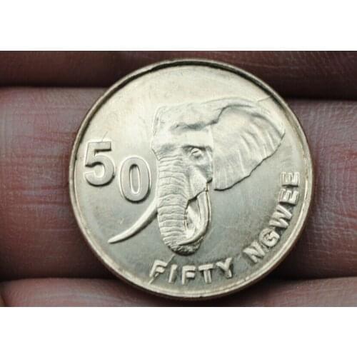 21mm Zambia 1 Egwee Africa Coins Old Original Infrequent Coin Commemorative Edition 100% Real Random Year