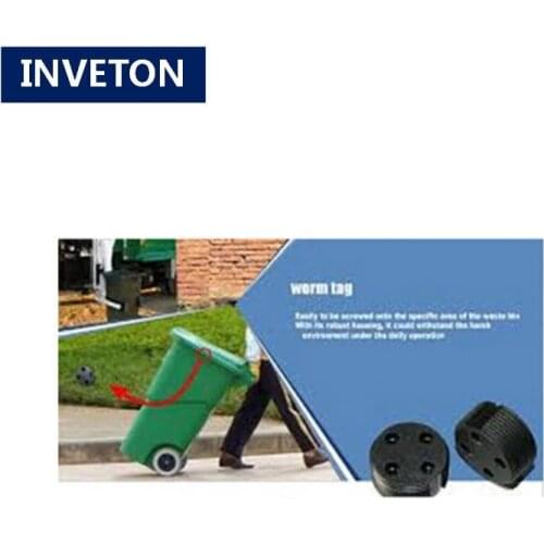 Passive 915mhz ABS rfid waste bin tag screw tag uhf / Waste bins identification RFID system Reusable rfid uhf tag