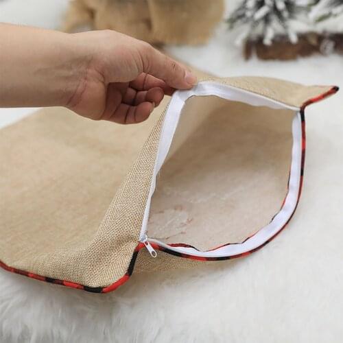 Christmas Cartoon Decorative Cushion Cover Linen Sofa Bed Pillowcase Cute Pillow Cover For Kid Home Decorative Car Everywhere