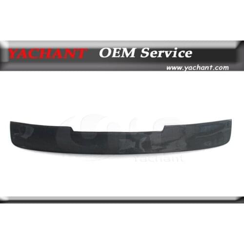 Car-Styling Auto Accessories Carbon Fiber CF Roof Spoiler Fit For 2010-2012 Porsche Panamera TAS Style Rear Roof Spoiler