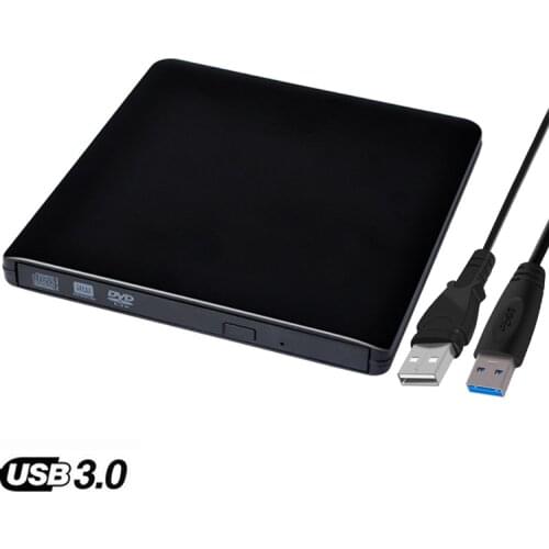 USB 3.0 DVD-RW External DVD Drive DVD Player Burner Writer Ultra Slim DVD ROM Player for PC Linux Windows Mac OS XIAOMI HUAWEI