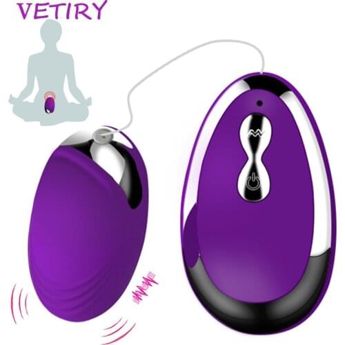 VETIRY 20 Speed Vibrator Remote Control Vibrating Egg for Women Clitoris Simulator G-spot Massage Sex Toys Female Masturbation