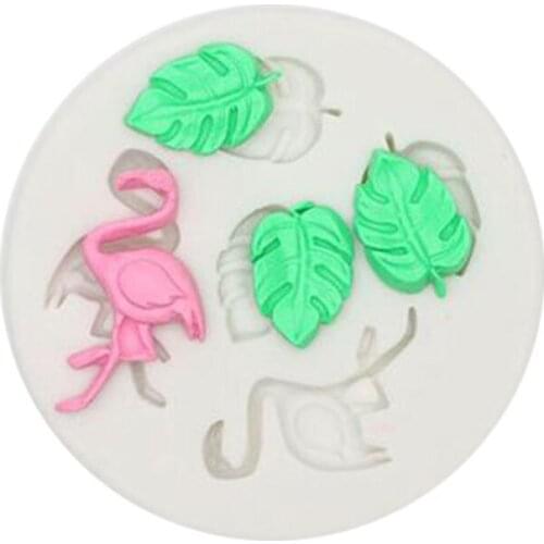 Firebird turtle back leaf turn sugar cake soft pottery clay drop glue gypsum automobile decoration silicon molds