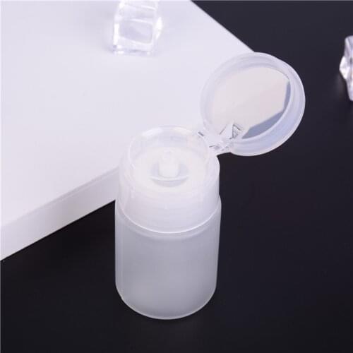 Liquid Acrylic Polish Gel Remover Cleaner Portable Manicure Tool Nail Art Empty Bottle Pump Container Storage Dispenser
