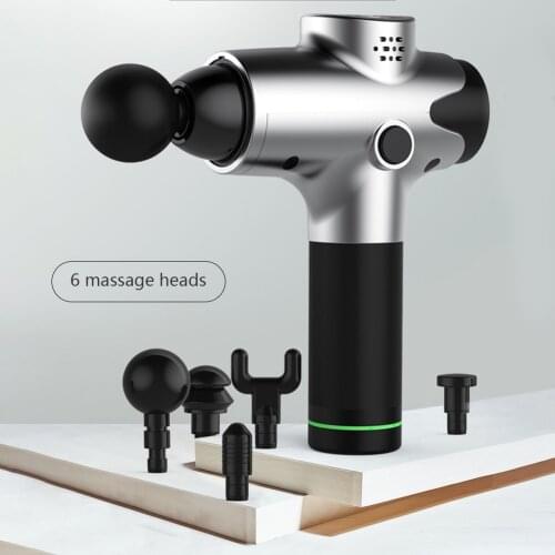 LCD Display Massage Gun Deep Muscle Massager Muscle Pain Body Neck Massage Exercising Relaxation Slimming Shaping Pain Relief