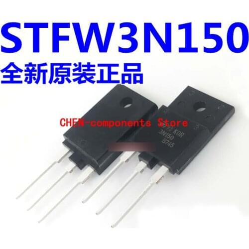 5pcs 3N150 STFW3N150 IGBT
