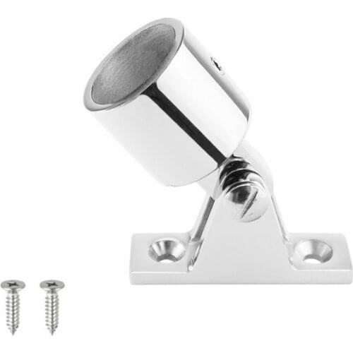 Boat Accessories Stainless Steel 316 Boat Bimini Top Fitting Deck Hinge Slide Cap Pipe Eye End Cap External Eye End Canopy Tube