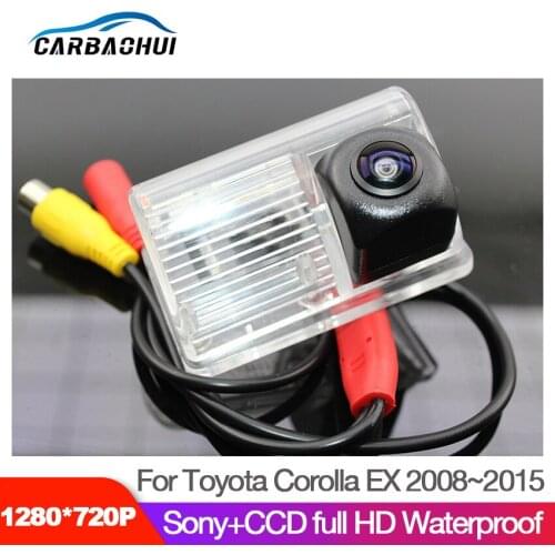 Car wireless Rear View Reverse Backup Camera For Toyota Corolla EX 2008 2009 2010 2012 2013~2018 HD Night Vision high quality