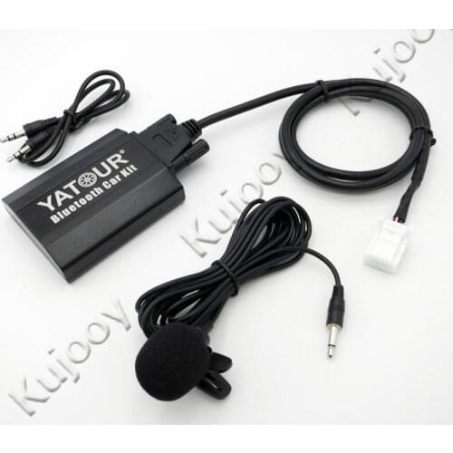 Yatour BTK Bluetooth Car Kit Digital Music CD Changer CDC Connector For Toyota Matrix Picnic Prius RAV4 Reiz Sequoia Vios Radios