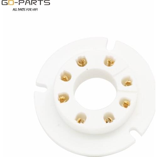 8pin B8S Ceramic Vacuum Tube Socket for FU50R FU50, GU-50,FU-15,5U8C Vintage AMP DIY