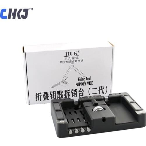 CHKJ Original HUK Key Fixing Tool Flip Key Vice Of Flip-key Pin Remover for Locksmith Tool With Four Pins Free shipping