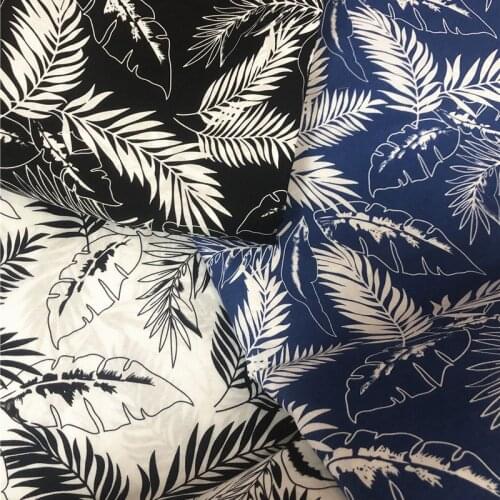 Leavest Cotton Fabric Floral Kids Cloth Suede Fabric Other Fabric Plain Printed 100% Cotton Piece Warp Woven Hot Air Through