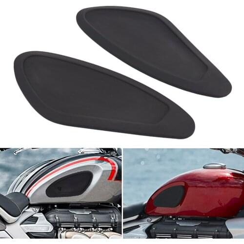 For Rocket 3R Rocket 3GT Motorcycle Fuel tank Rubber Sticker Protector Sheath Knee Tank pad Grip Decal