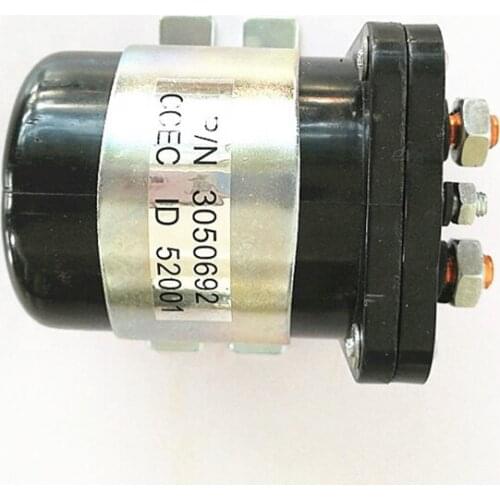 Excavator NT855 engine spare parts 3050692 magnetic switch DC24V