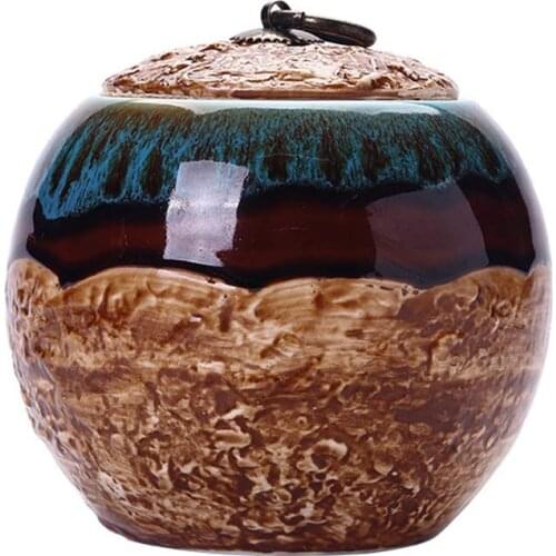 Pet Cremation Ceramics Memorials Urn for Dear Cat Dog Ashes Keepsake