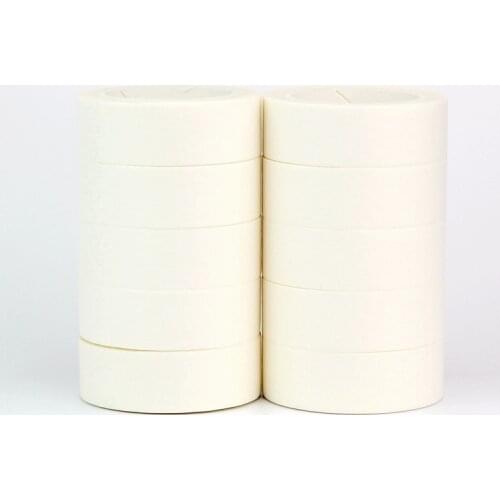 NEW 10pcs/lot Cute Pure White Washi Tapes DIY Craft Decorative Scrapbooking Planner Adhesive Masking Tapes Kawaii Stationery