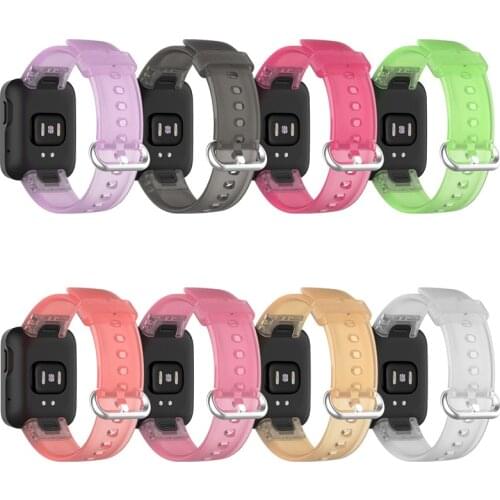 Refreshing Transparent Straps For Xiaomi Mi Watch Lite Redmi watch Smart Bands Replacement Sport Watchband High Quality