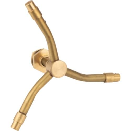 360 Degree Rotating Sprinkler Nozzle with Tripod/ Watering Irrigation Spraying Agricultural Lawn Garden Tools Rotary