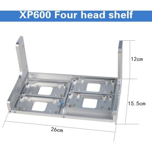 XP600 Four Holes Metal Bracket Frame Base For XP600 Print Head