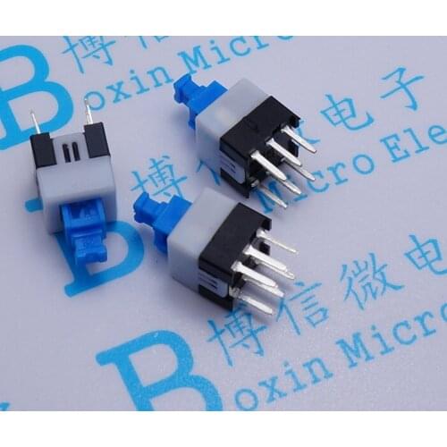 200pcs 7 * 7mm button switch self-locking switch interlocking switch multimeter