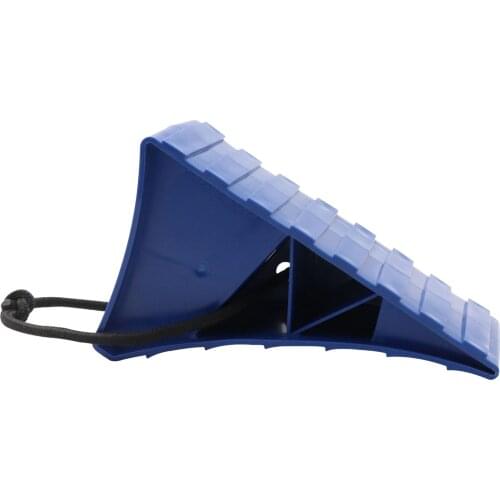 Wheel Chocks Heavy Duty for Travel Trailer 7.8 x 4.1 x 3.8 inch, Blue Tire Support Pads