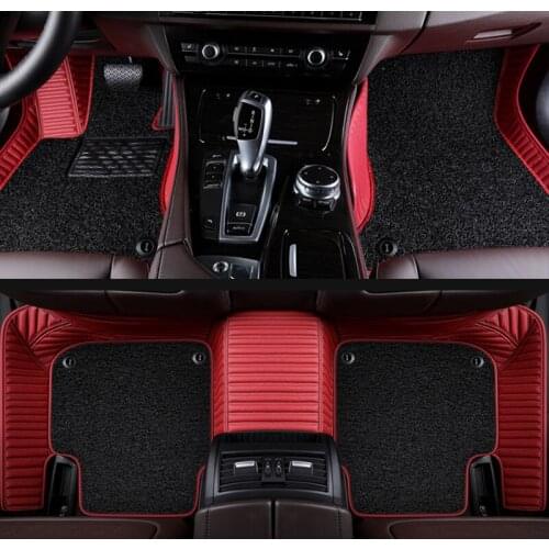 Custom Car Floor Mats for BMW e36 e39 e46 e60 e90 f10 F15 F16 f30 x1 x3 x4 x5 x6 1/2/3/4/5/6/7 foot mats car accessories styling