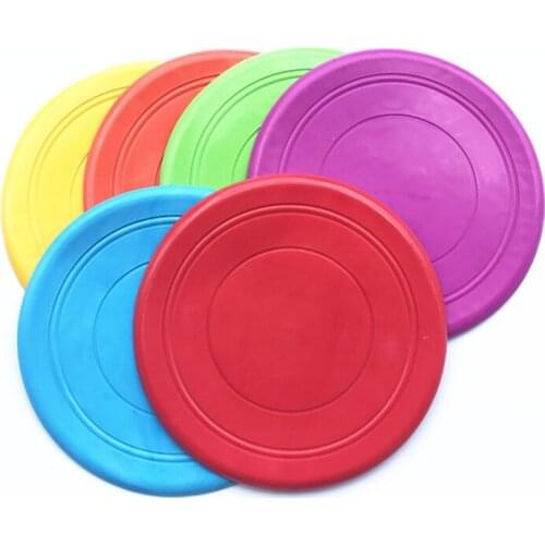 Flying Disc for Pet Dog Training Bite Resistant Toy Float Water Pet Supplies Safety Silica Gel Flying Saucer Dog Swimming