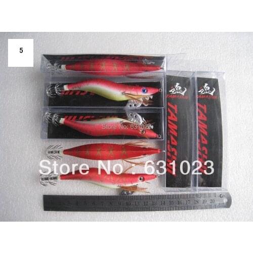MR OCTOPUS 10pcs fishing lure,squid jig.squid hook,3.5# ,13.5cm 21g,5